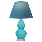 Egg Blue Double Gourd Table Lamp