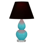 Egg Blue Double Gourd Table Lamp