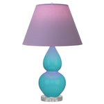 Egg Blue Double Gourd Table Lamp