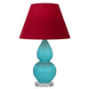 Egg Blue Double Gourd Table Lamp