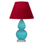 Egg Blue Double Gourd Table Lamp