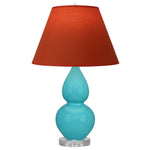 Egg Blue Double Gourd Table Lamp