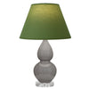 Smokey Taupe Small Double Gourd Accent Lamp
