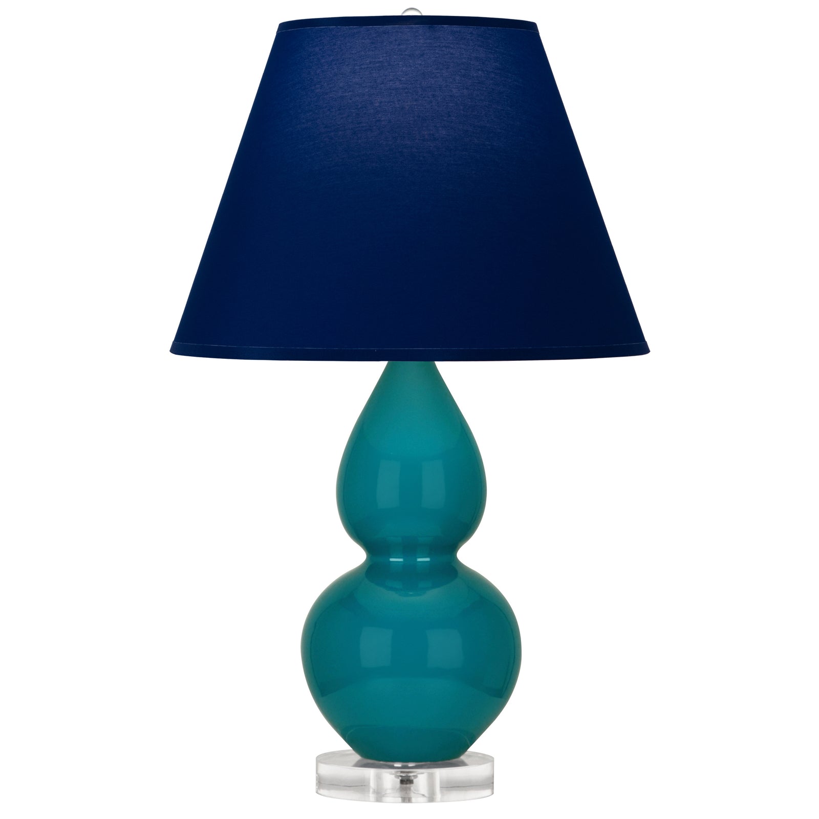 Peacock Small Double Gourd Accent Lamp