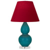 Peacock Small Double Gourd Accent Lamp