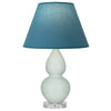 Celadon Double Gourd Table Lamp