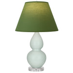 Celadon Double Gourd Table Lamp