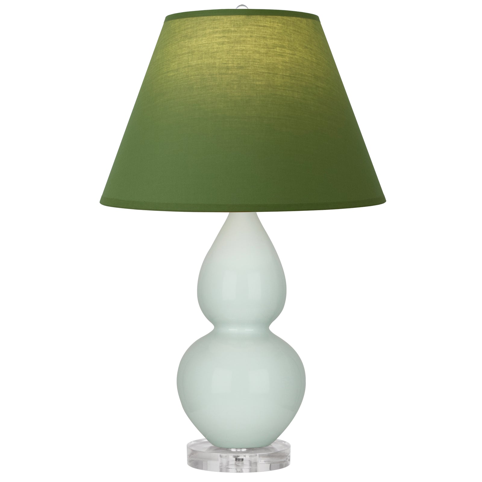 Celadon Double Gourd Table Lamp