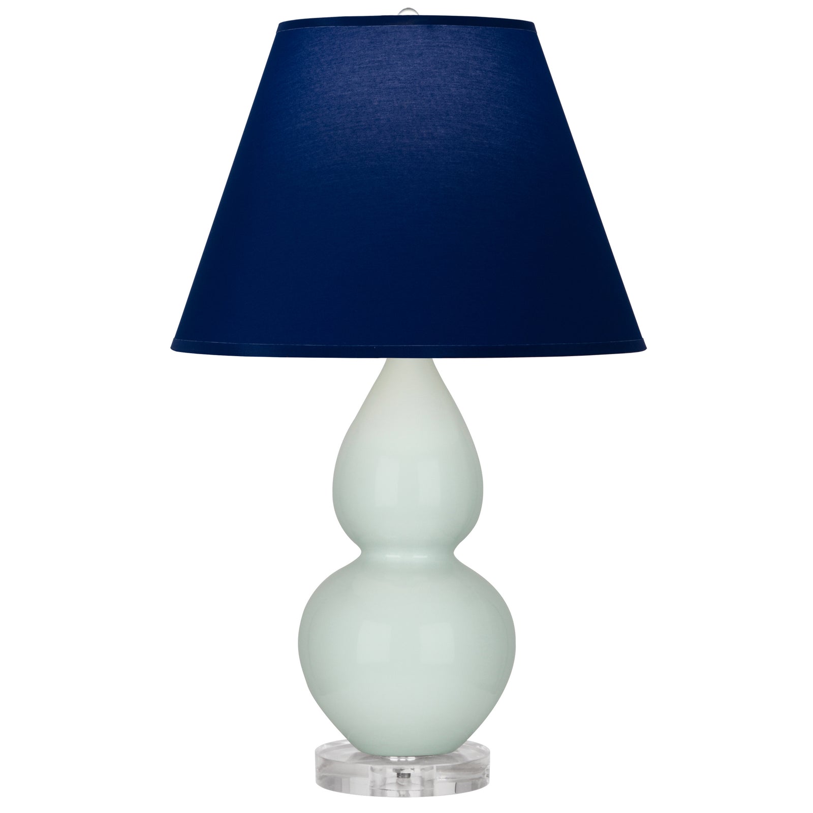 Celadon Double Gourd Table Lamp