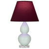 Celadon Double Gourd Table Lamp