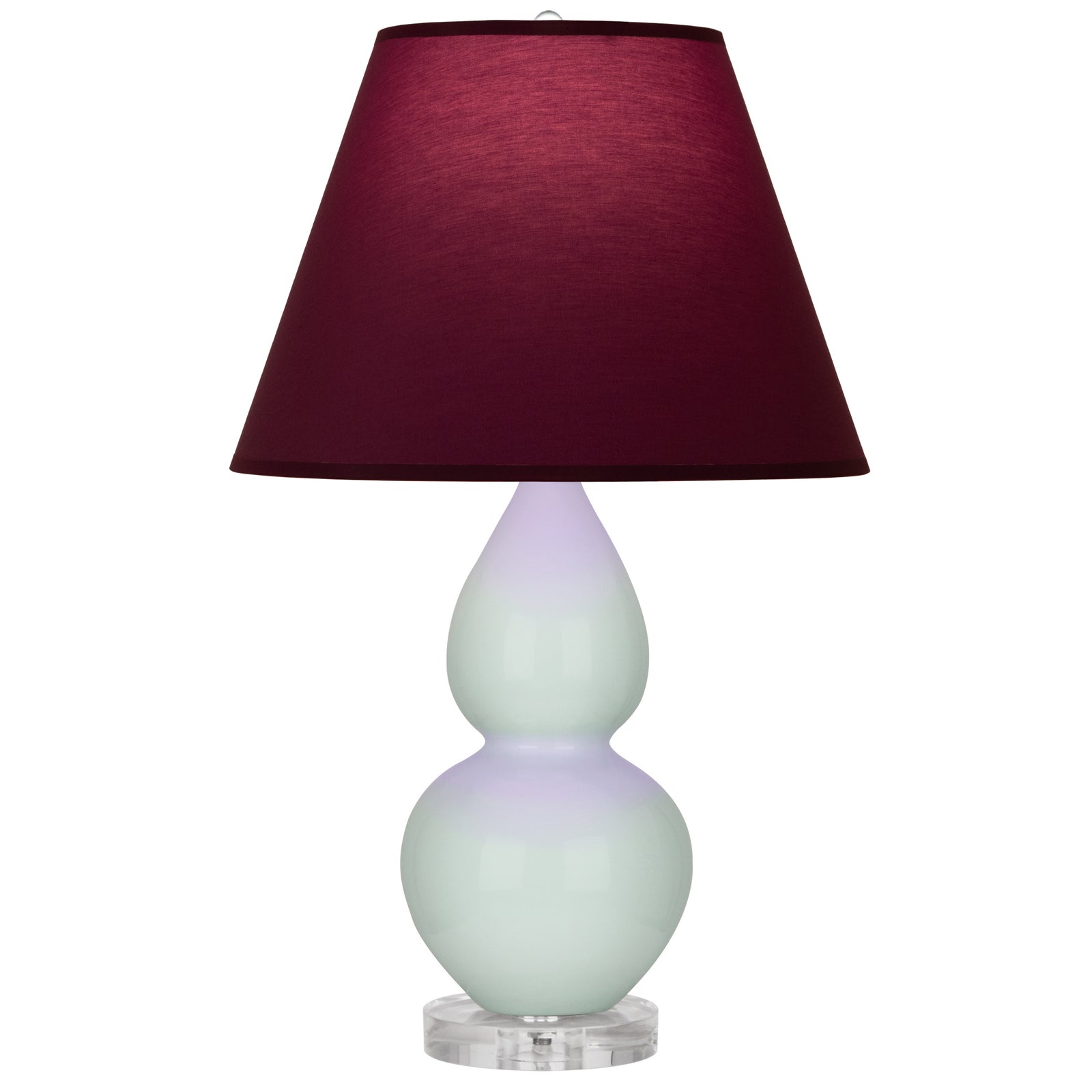 Celadon Double Gourd Table Lamp