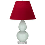 Celadon Double Gourd Table Lamp