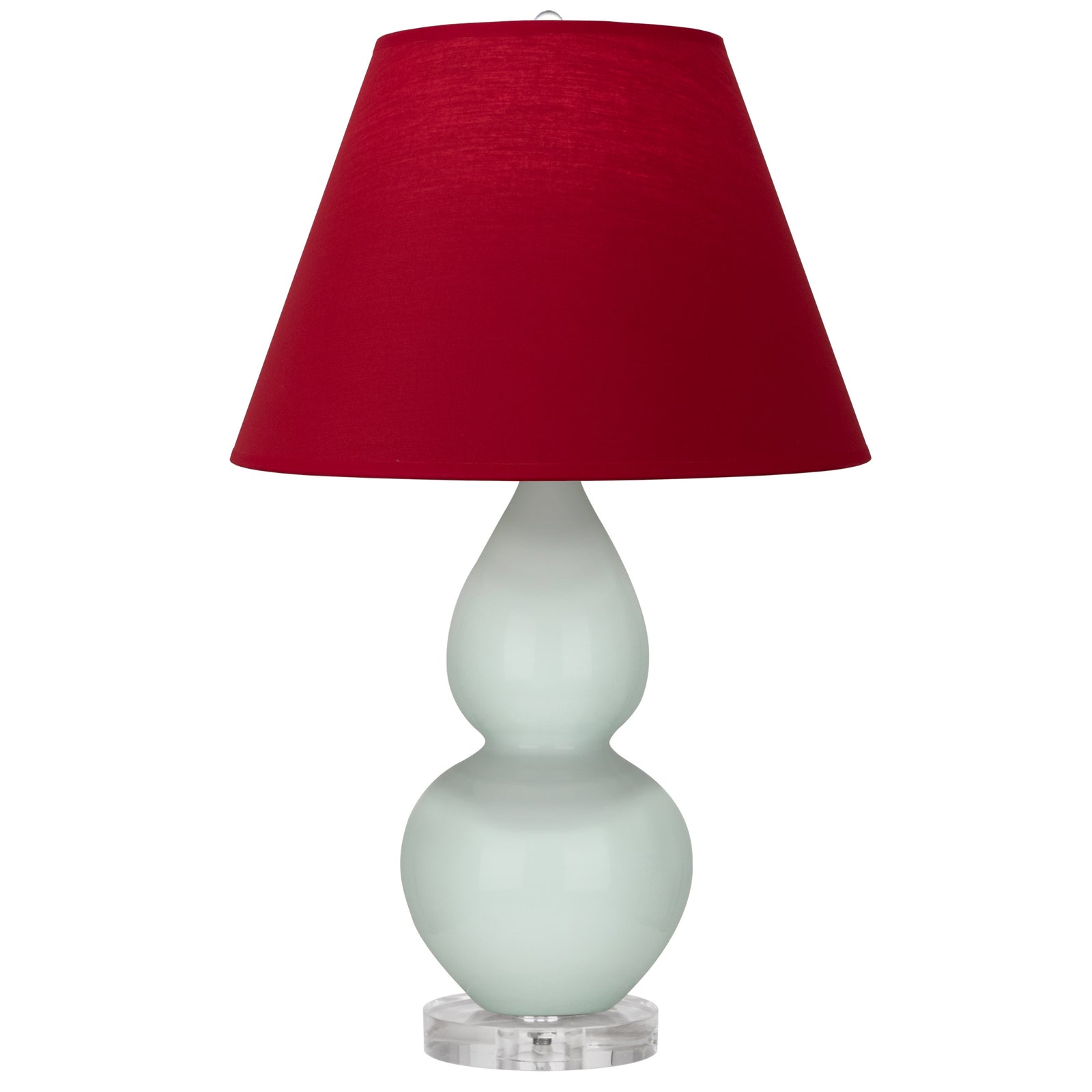 Celadon Double Gourd Table Lamp