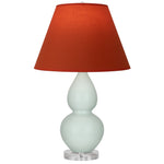 Celadon Double Gourd Table Lamp