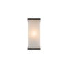 Abbott 10-in Urban Bronze/Alabaster 1 Light Wall/Vanity