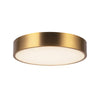 Adelaide 11-in Aged Gold LED Flush Mount