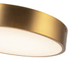 Adelaide 11-in Aged Gold LED Flush Mount