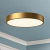 Adelaide 15-in Aged Gold LED Flush Mount