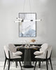 Akari 48-in Black LED Chandeliers