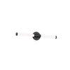 Akari 24-in Black LED Vanity