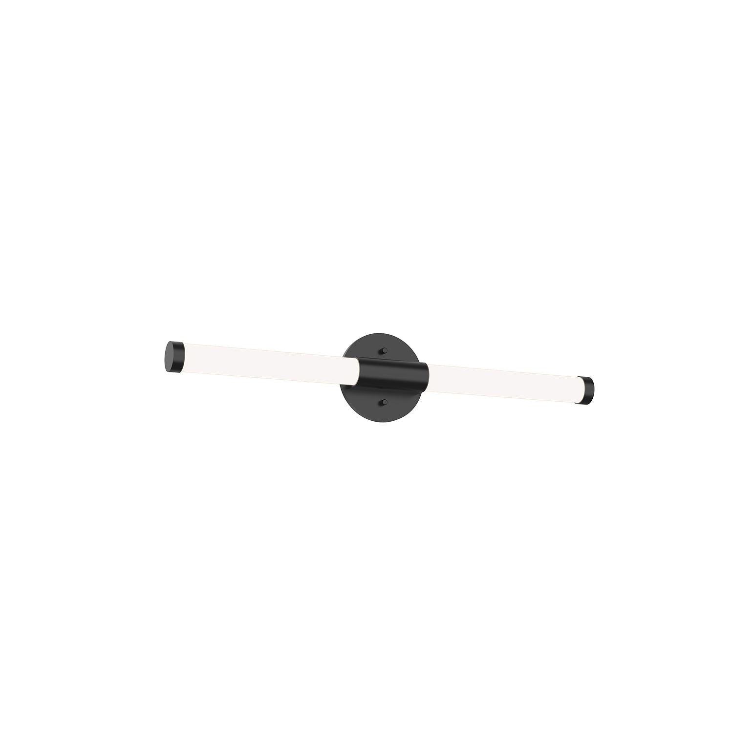 Akari 24-in Black LED Vanity