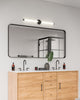 Akari 36-in Black LED Vanity