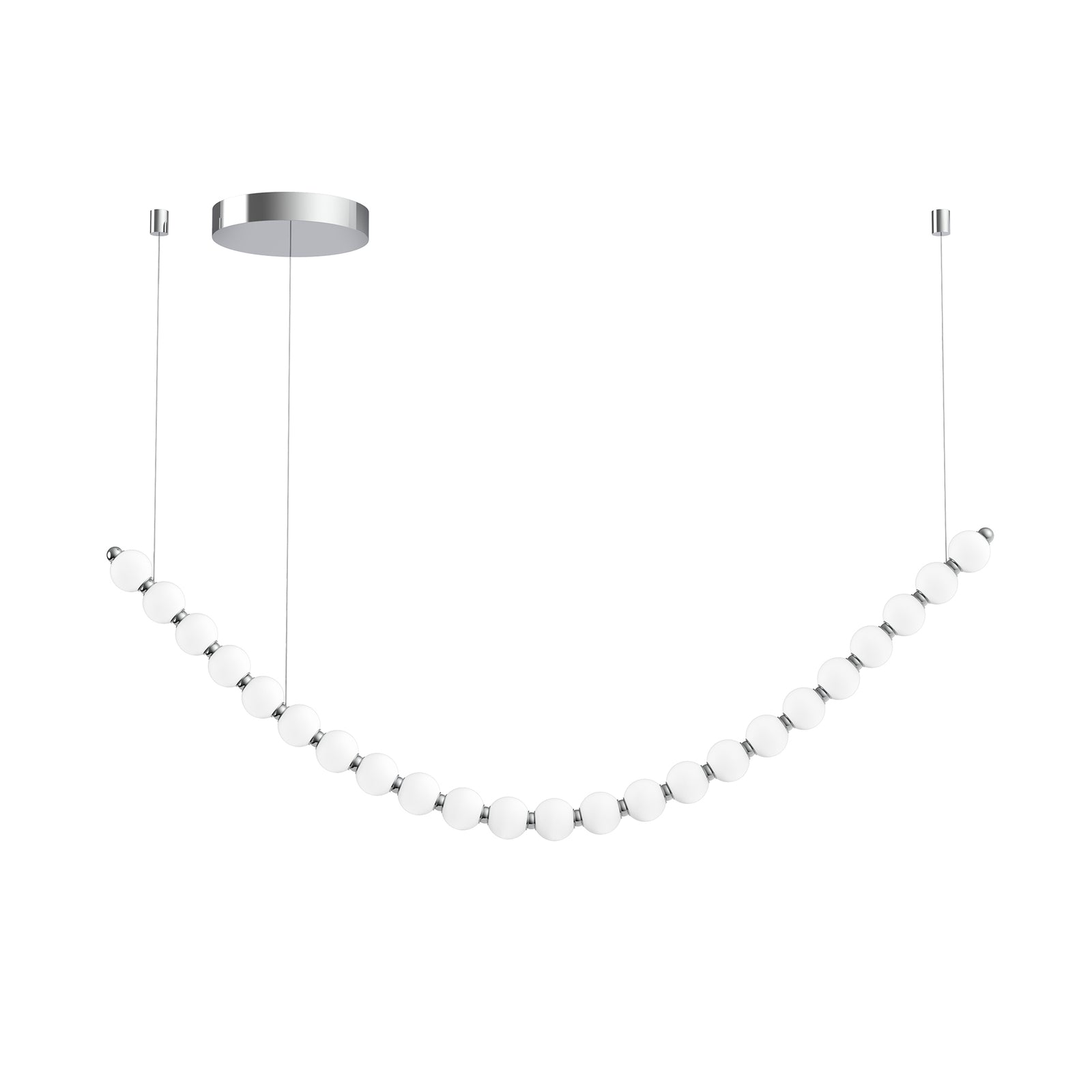 Akoya 79-in Chrome LED Chandeliers