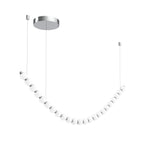 Akoya 79-in Chrome LED Chandeliers