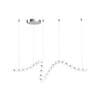Akoya 100-in Chrome LED Chandeliers