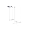 Akoya 100-in Chrome LED Chandeliers
