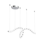 Akoya 100-in Chrome LED Chandeliers