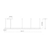 Akoya 100-in Chrome LED Chandeliers