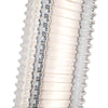 Alai 24-in Urban Bronze/Ribbed Glass LED Pendant