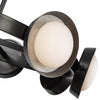 Alonso 37-in Urban Bronze LED Chandeliers