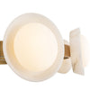 Alonso 37-in Vintage Brass/Alabaster LED Chandeliers