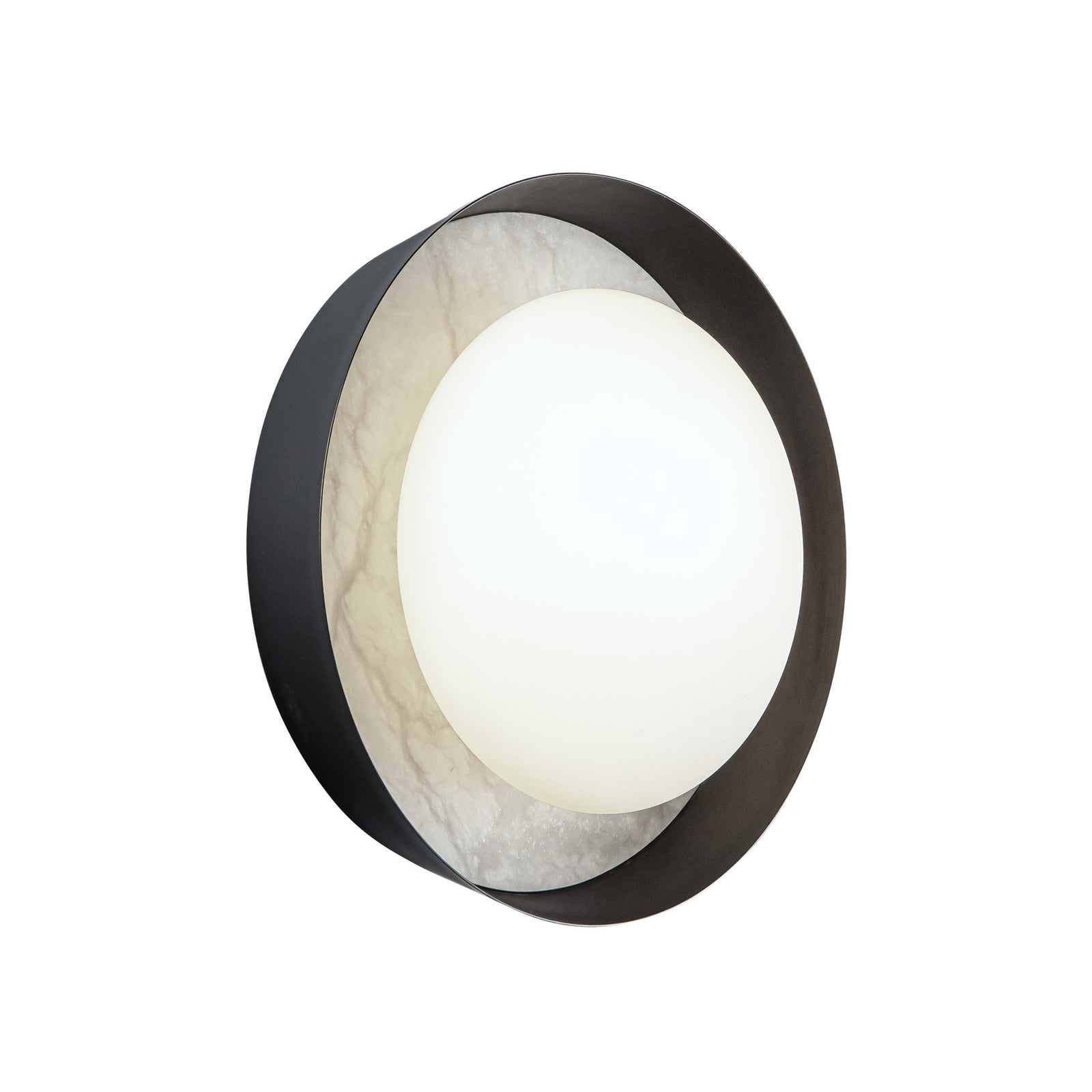 Alonso 8-in Urban Bronze LED Wall/Vanity