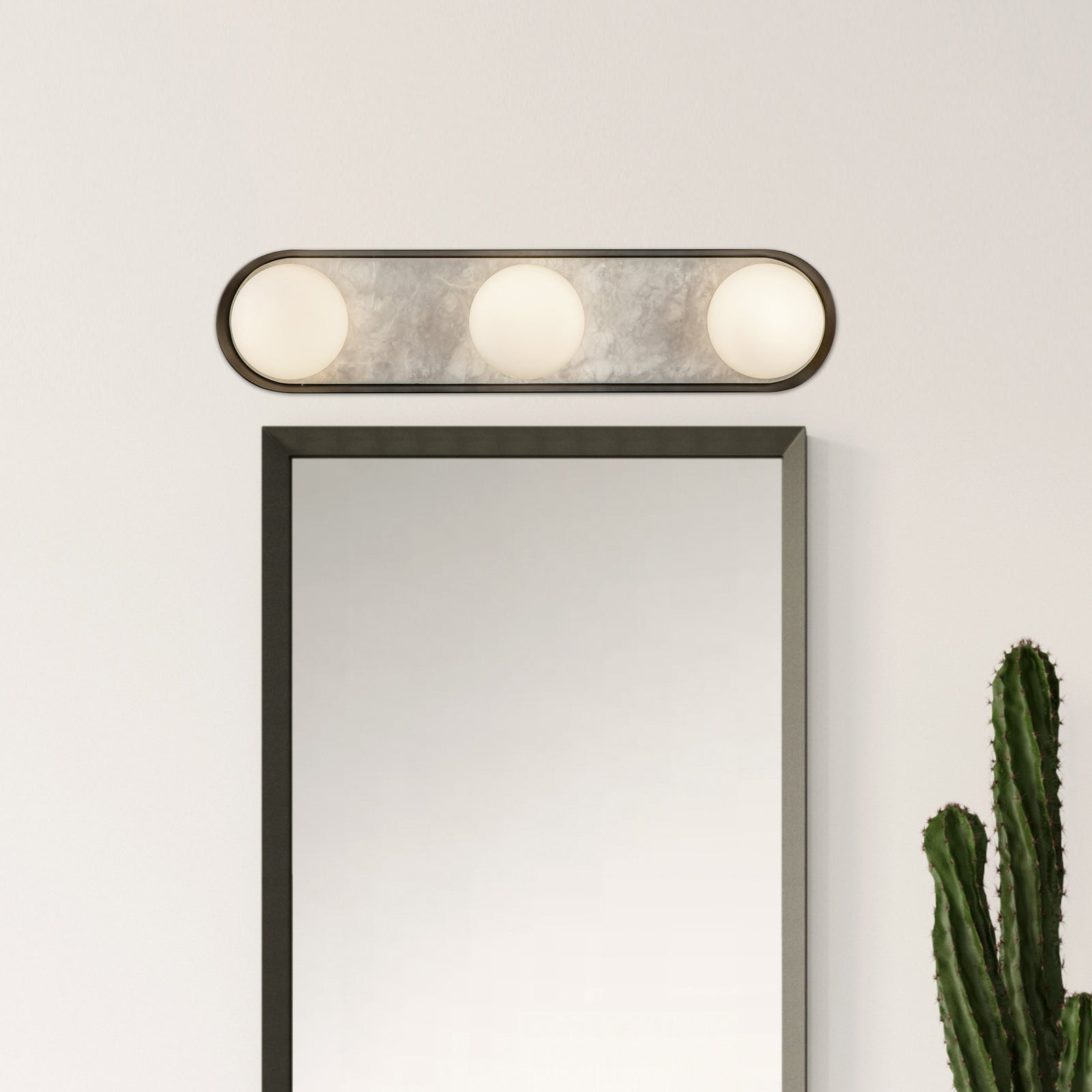 Alonso 23-in Urban Bronze LED Wall/Vanity