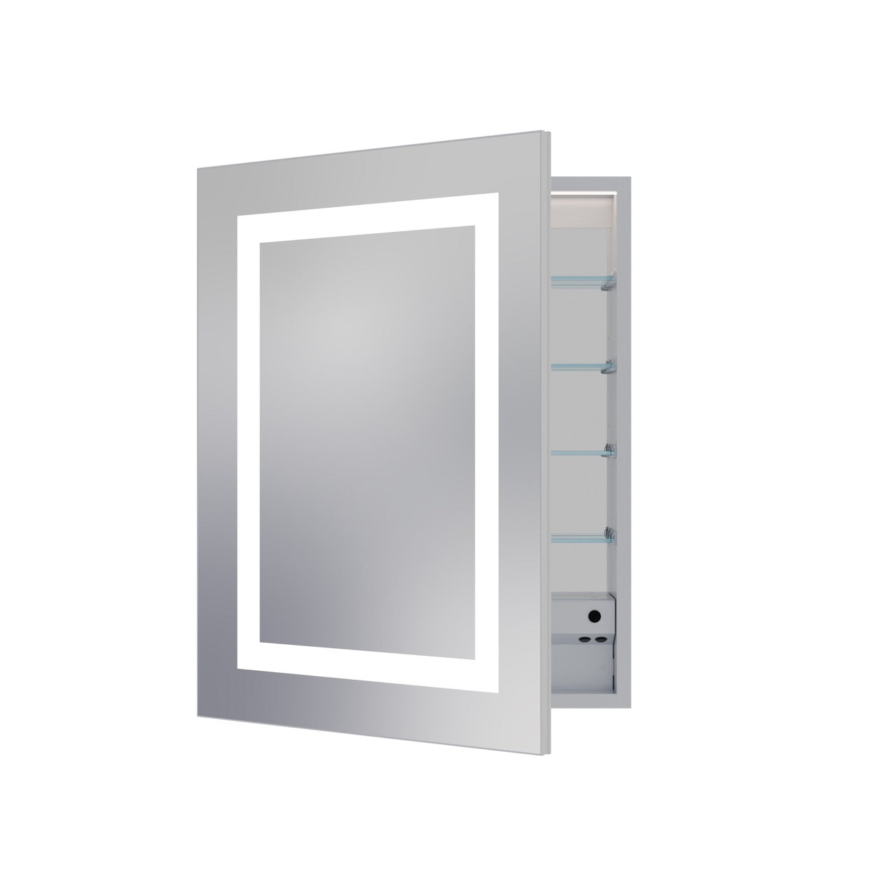 Electric Mirror Ambiance 23" x 30" Lighted Medicine Cabinet
