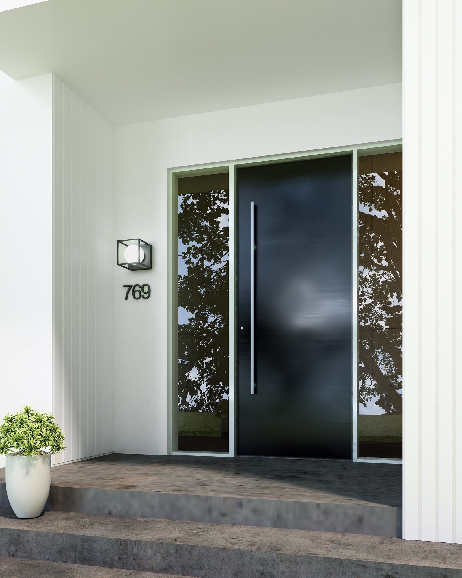 Amelia 6-in Black 1 Light Exterior Wall Sconce