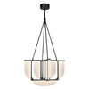 Anders 30-in Urban Bronze LED Chandelier