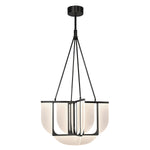 Anders 30-in Urban Bronze LED Chandelier
