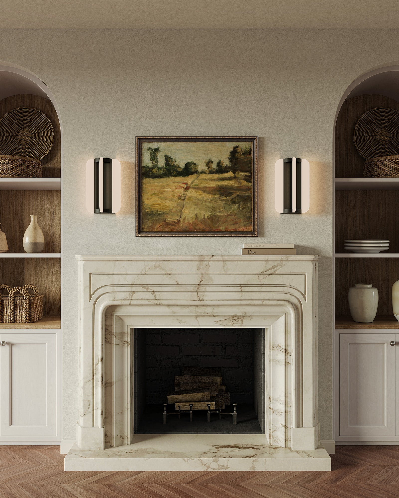 Anders 10-in Urban Bronze LED Wall/Vanity