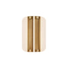 Anders 10-in Vintage Brass LED Wall/Vanity