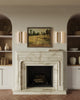 Anders 10-in Vintage Brass LED Wall/Vanity