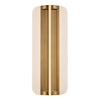 Anders 17-in Vintage Brass LED Wall/Vanity