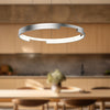 Anello Minor 24-in Brushed Nickel LED Pendant