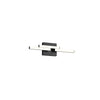 Anello Minor 18-in Black LED Vanity