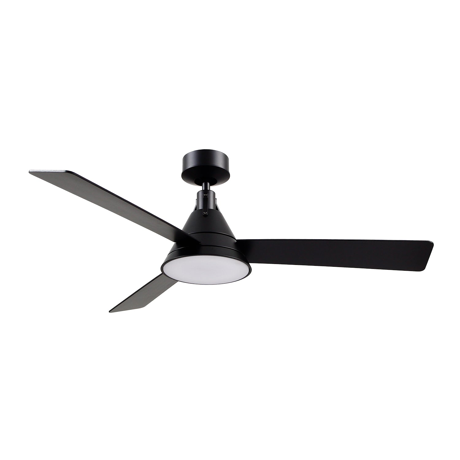 Archer 54-in Matte Black LED Fans