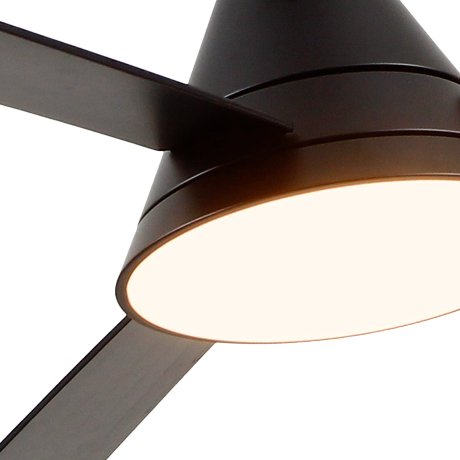 Archer 54-in Matte Black LED Fans