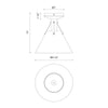 Archer 10-in Matte Black 1 Light Flush Mount